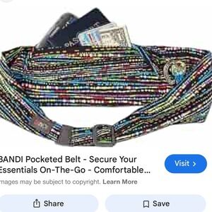 BANDI Multicolor Pocketed Belt for Women